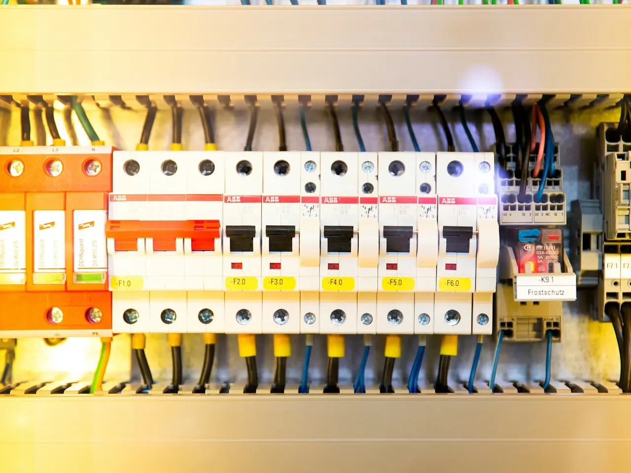 Dulap de comandă și forță industrial — Energix, Chișinău